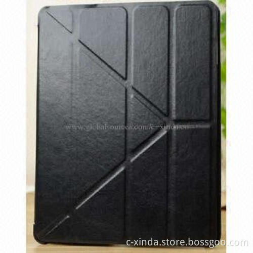 Multiple Standing Leather Case for iPad Air, Appearance Succinct and Vogue with Sleep Function
